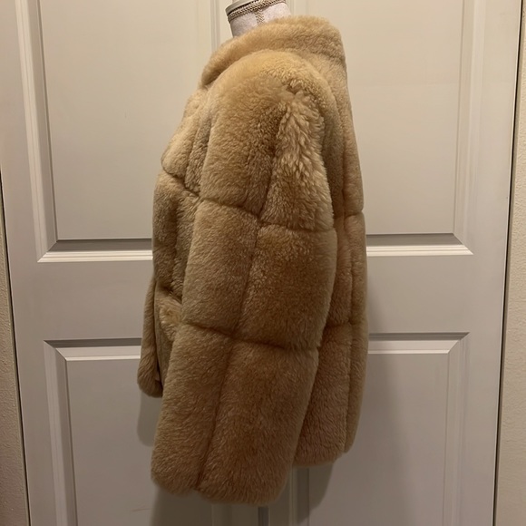 Dino Ricco Designer Shearling/Lambskin Fur Coat - Picture 2 of 15